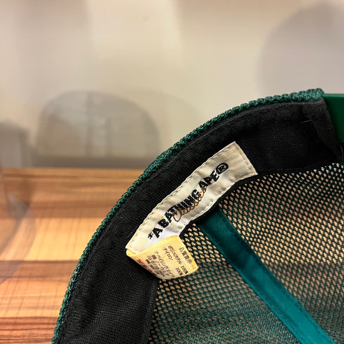 베이프 올드 메쉬캡 상품이미지3