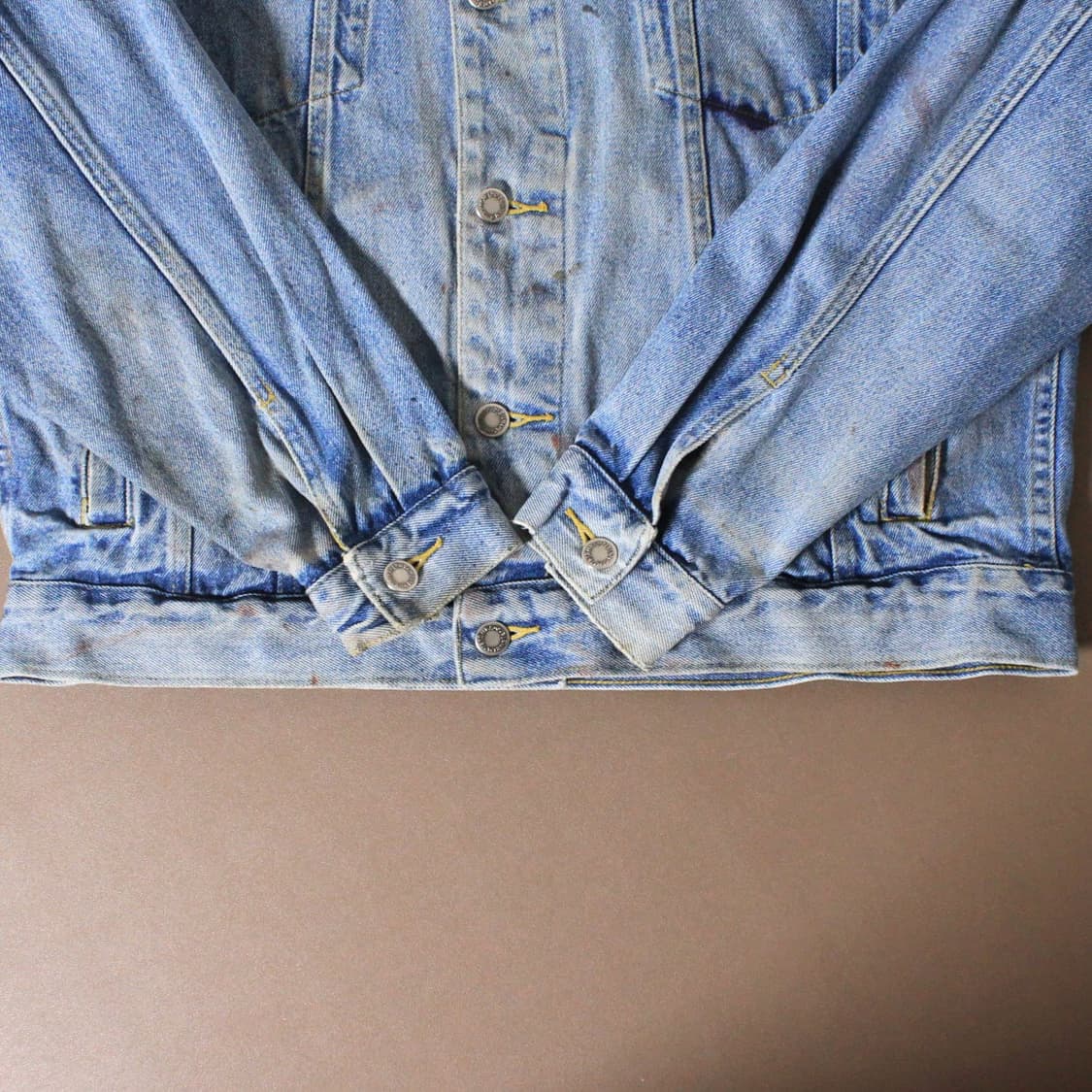 90s Wrangler 랭글러 HERO 워싱 데님 자켓 L008 상품이미지4