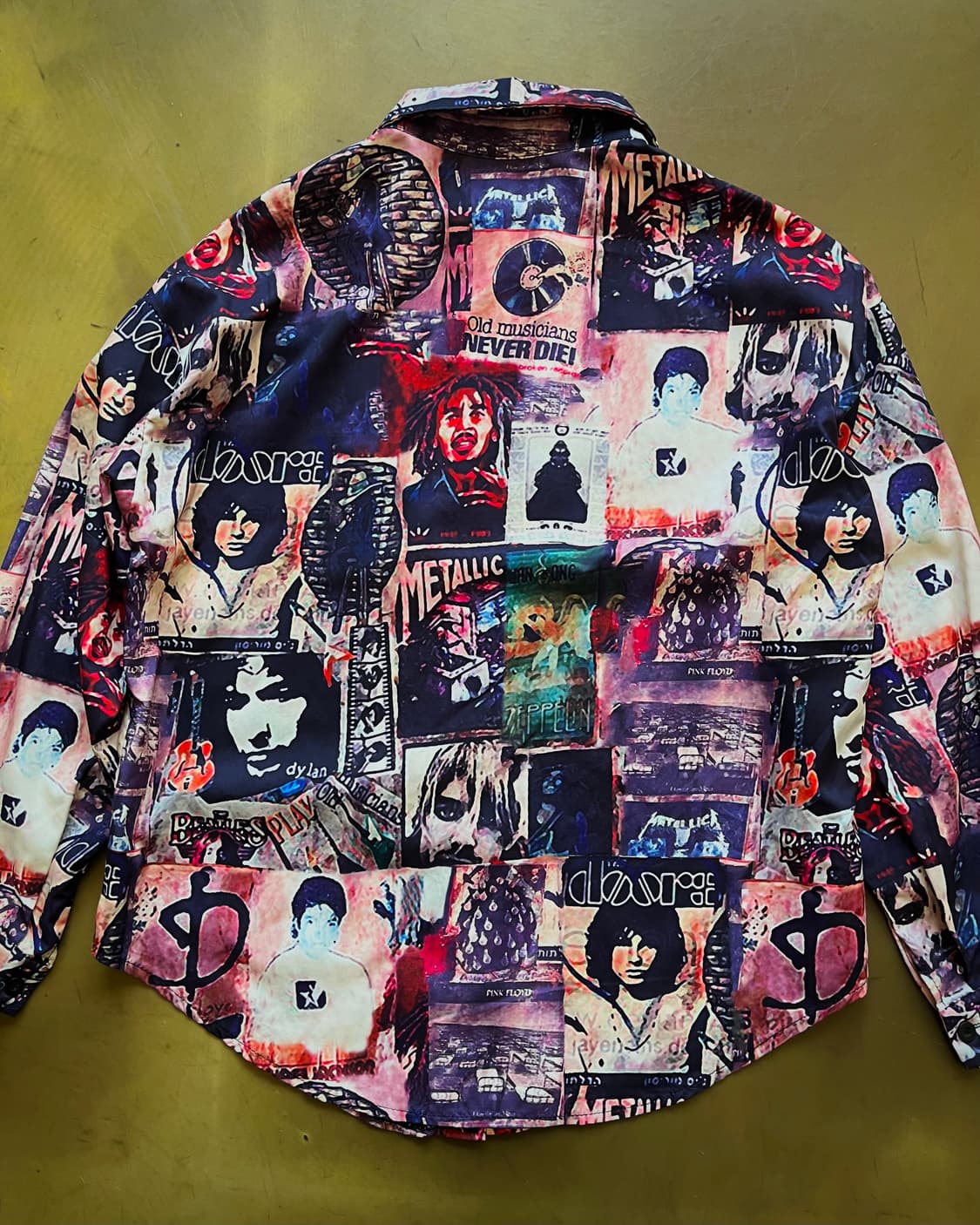 Japanese Vintage Collage Printed Shirt 상품이미지5