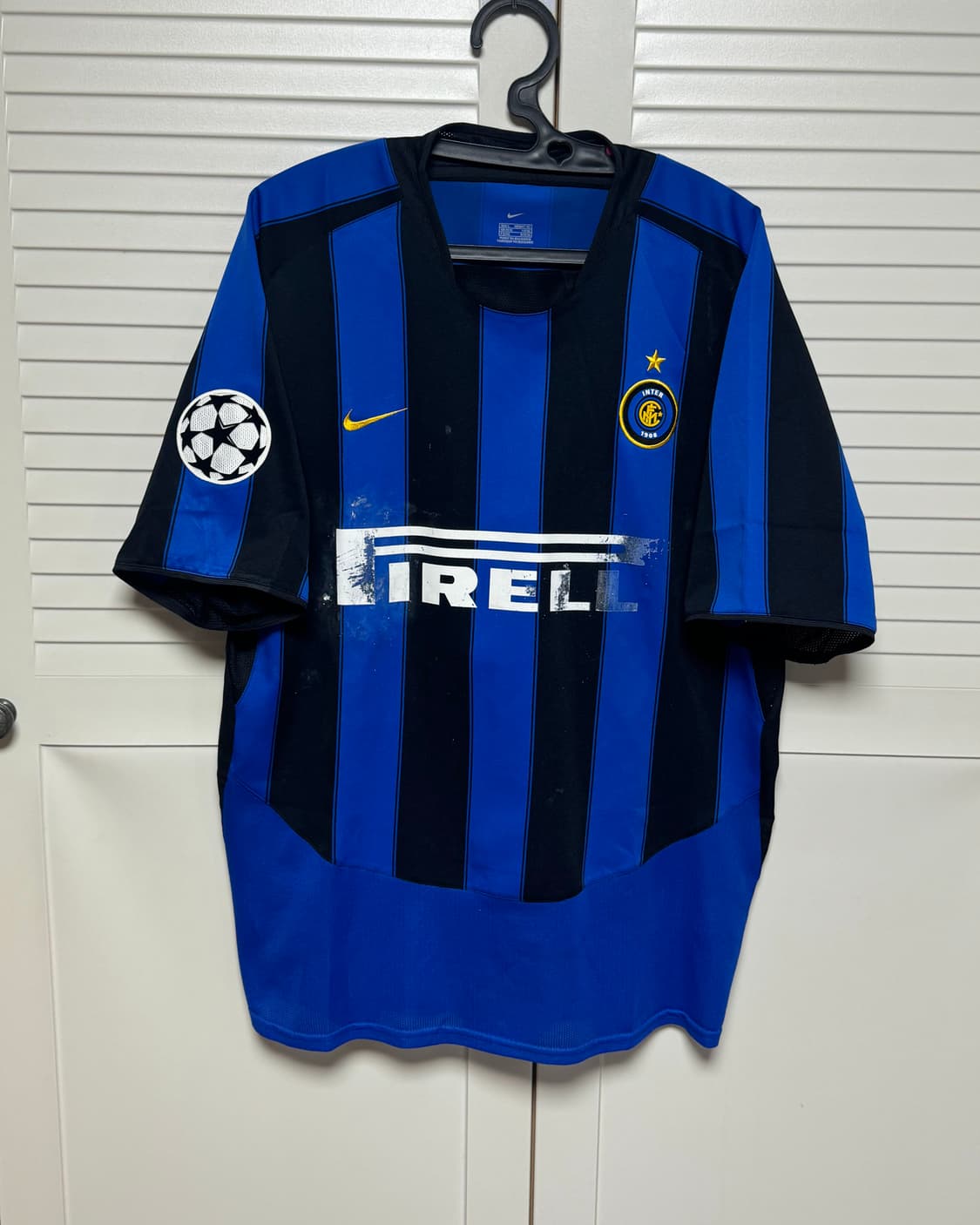 03-04 인터밀란 홈 No.7 VAN DER MEYDE 나이키 유니폼 상품이미지1