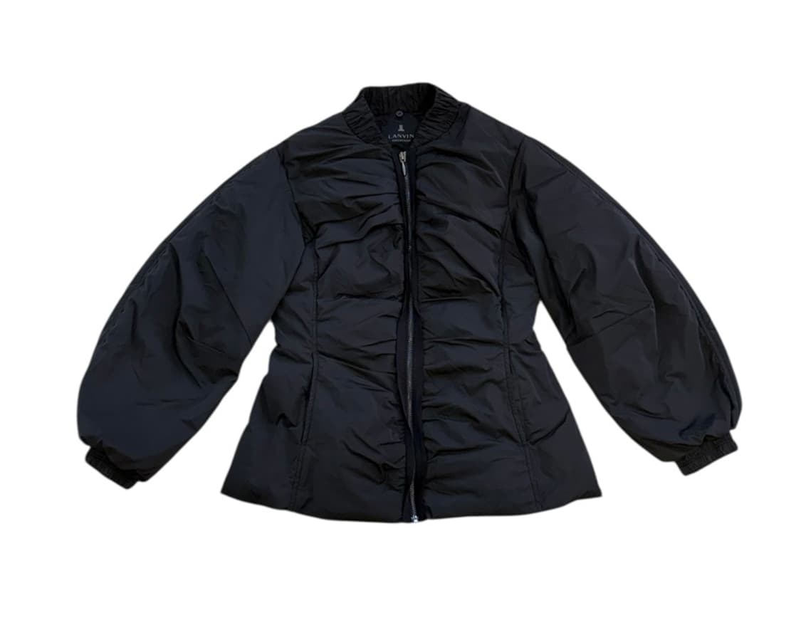 랑방 셔링 구스다운 점퍼 상품이미지1