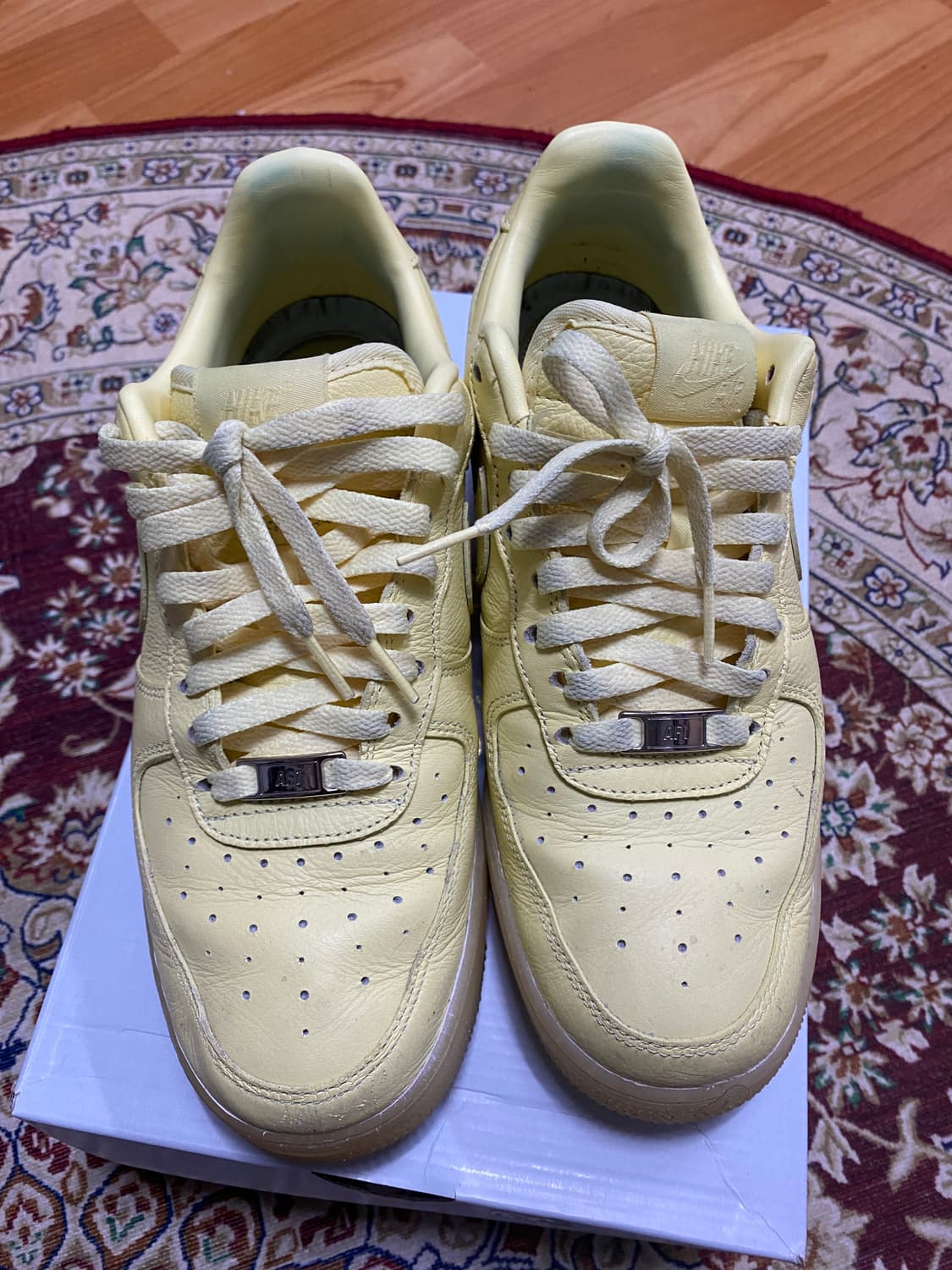 [270]나이키 x 드레이크 녹타 에어포스1 로우 SP 시트론 틴트 상품이미지2