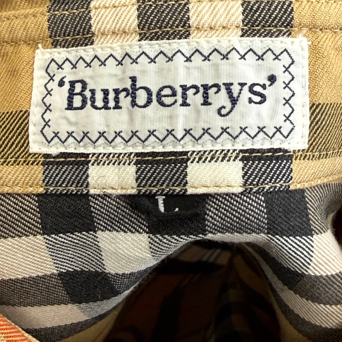 L 버버리 노바체크 여성용 반팔 셔츠 상품이미지4