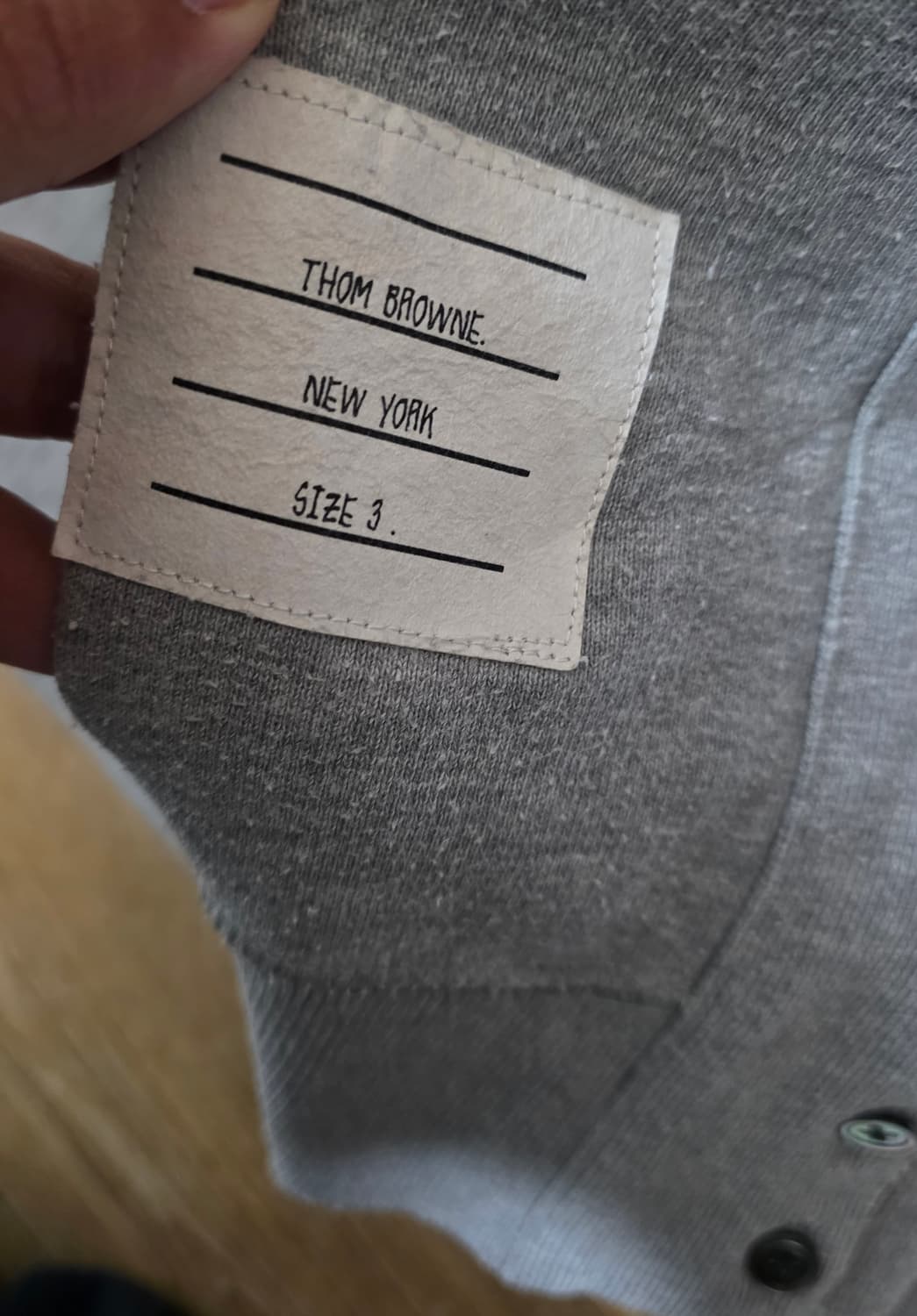 [3,새상품급]톰브라운 사선완장 맨투맨 상품이미지5