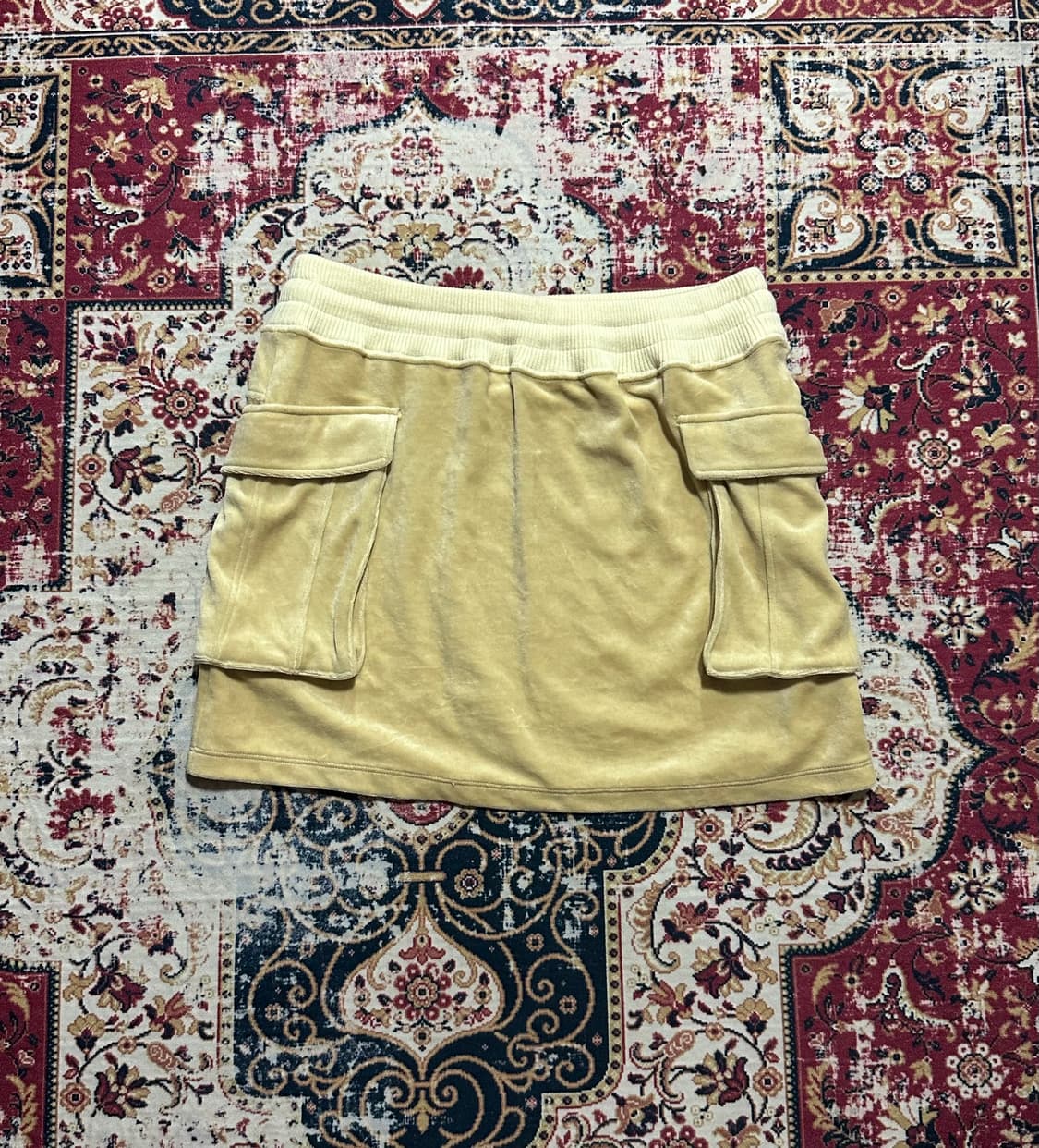 아디다스 벨벳 트레이닝 미니 카고 스커트 상품이미지2