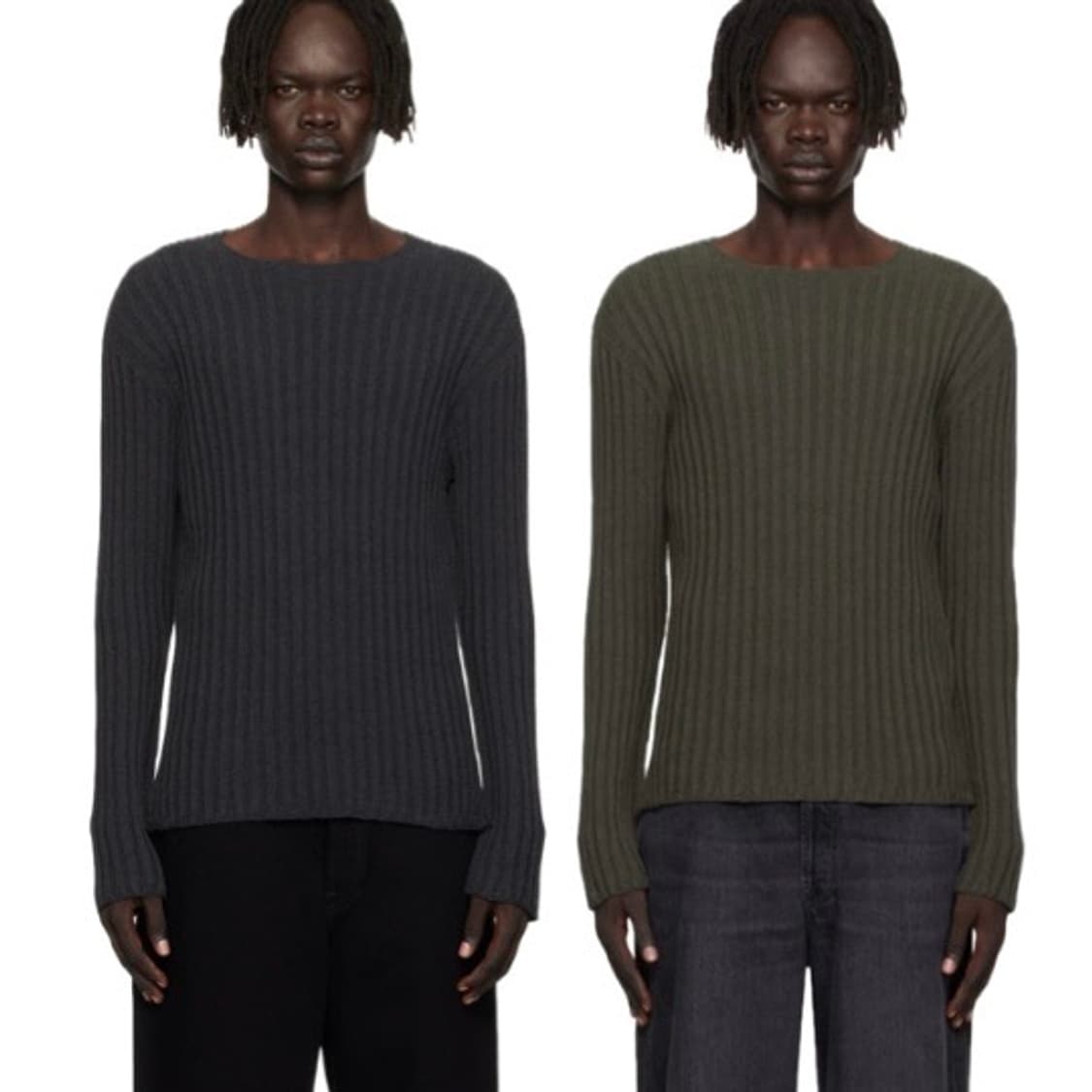 (구매) 아크네스튜디오 리브 니트 스웨터 상품이미지1