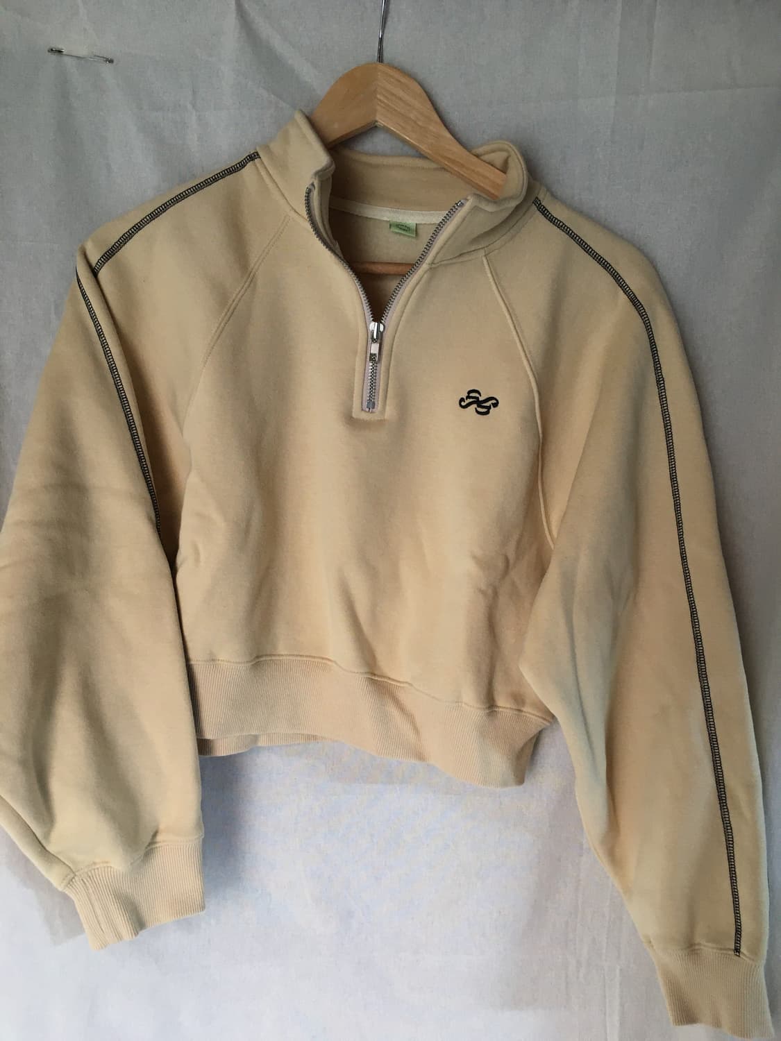 Sinoon RAGLAN HALF ZIP-UP SWEATSHIRT 상품이미지5