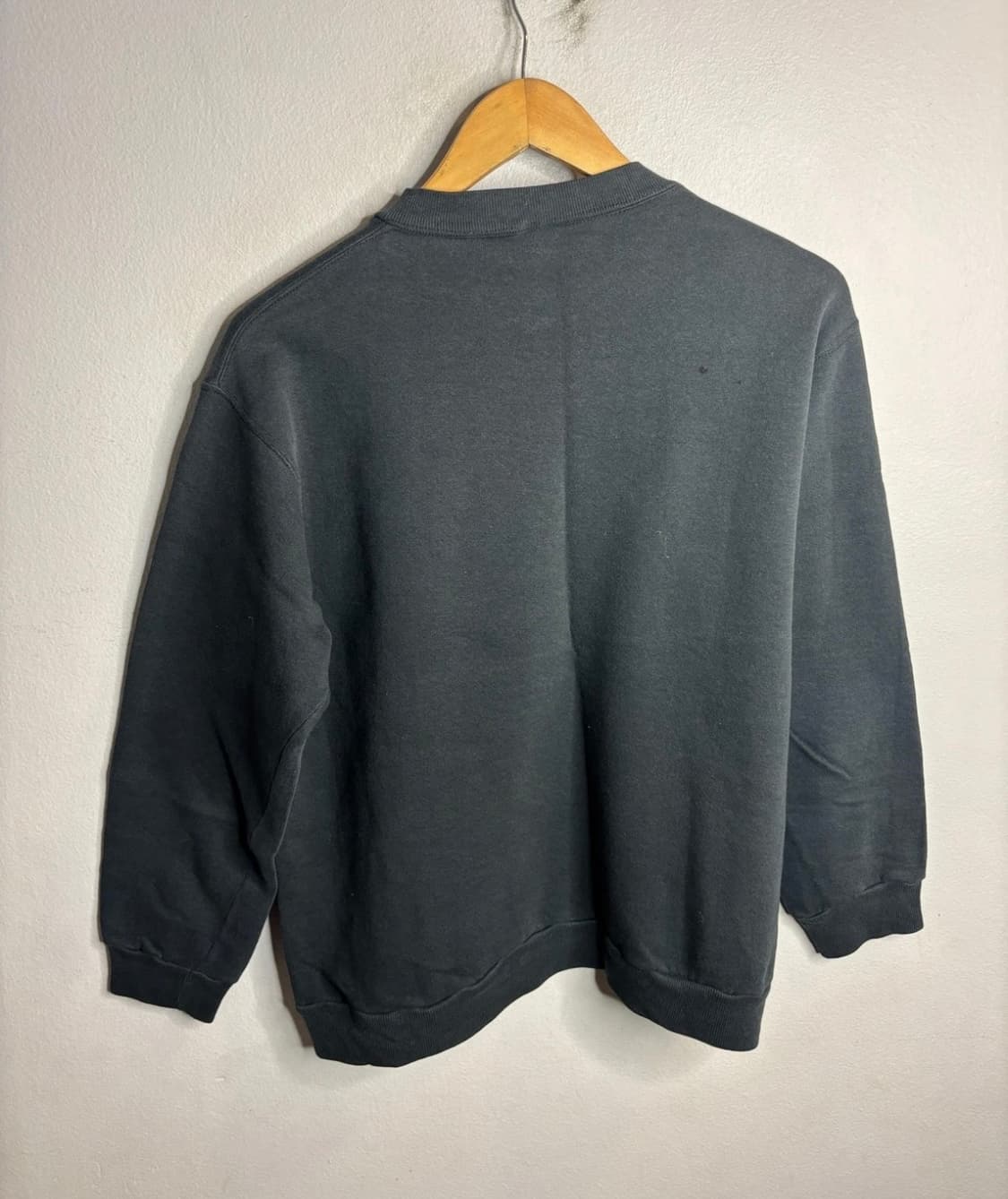 80~90s made in usa 러셀 맨투맨 블랙 L 상품이미지3