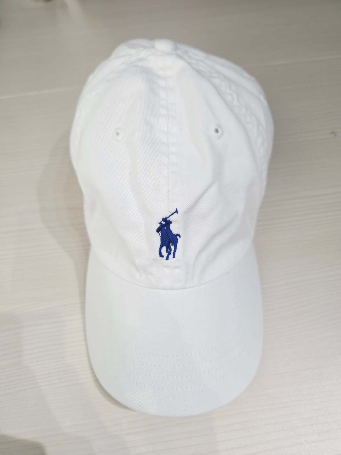폴로랄프로렌 코튼 치노 볼캡 블루 포니 상품이미지2