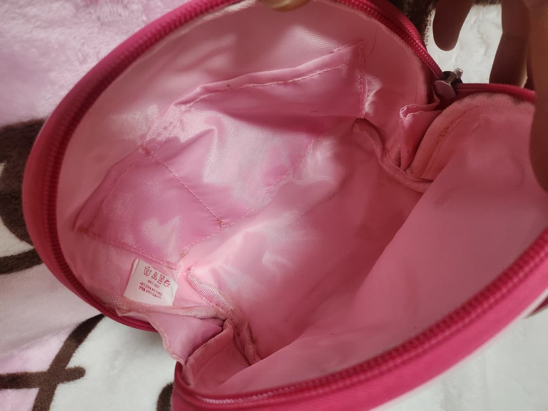 고전키티 핑크 에나멜 파우치 헬로키티 키티 상품이미지6