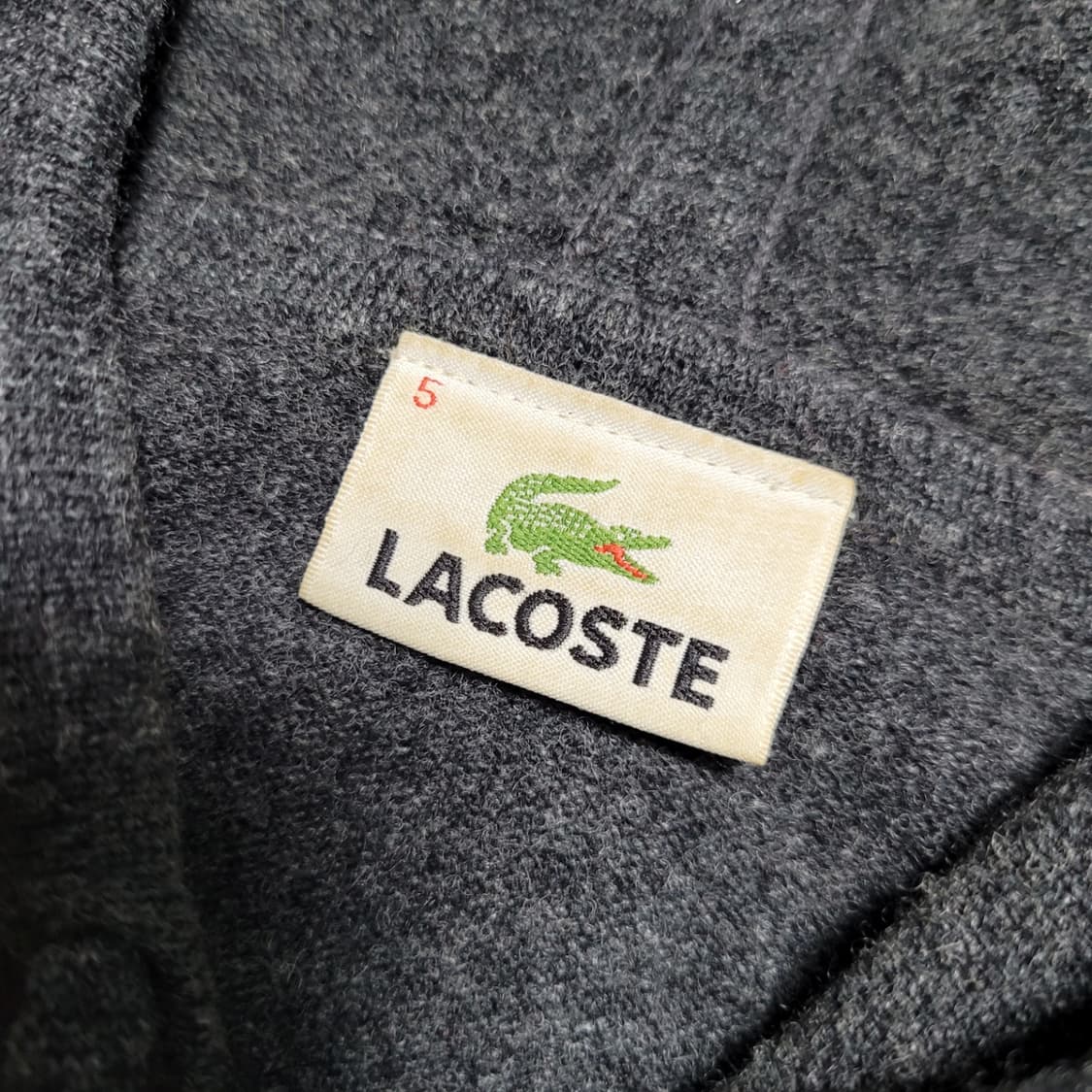 [S] 라코스테 크롭 니트후드 상품이미지5