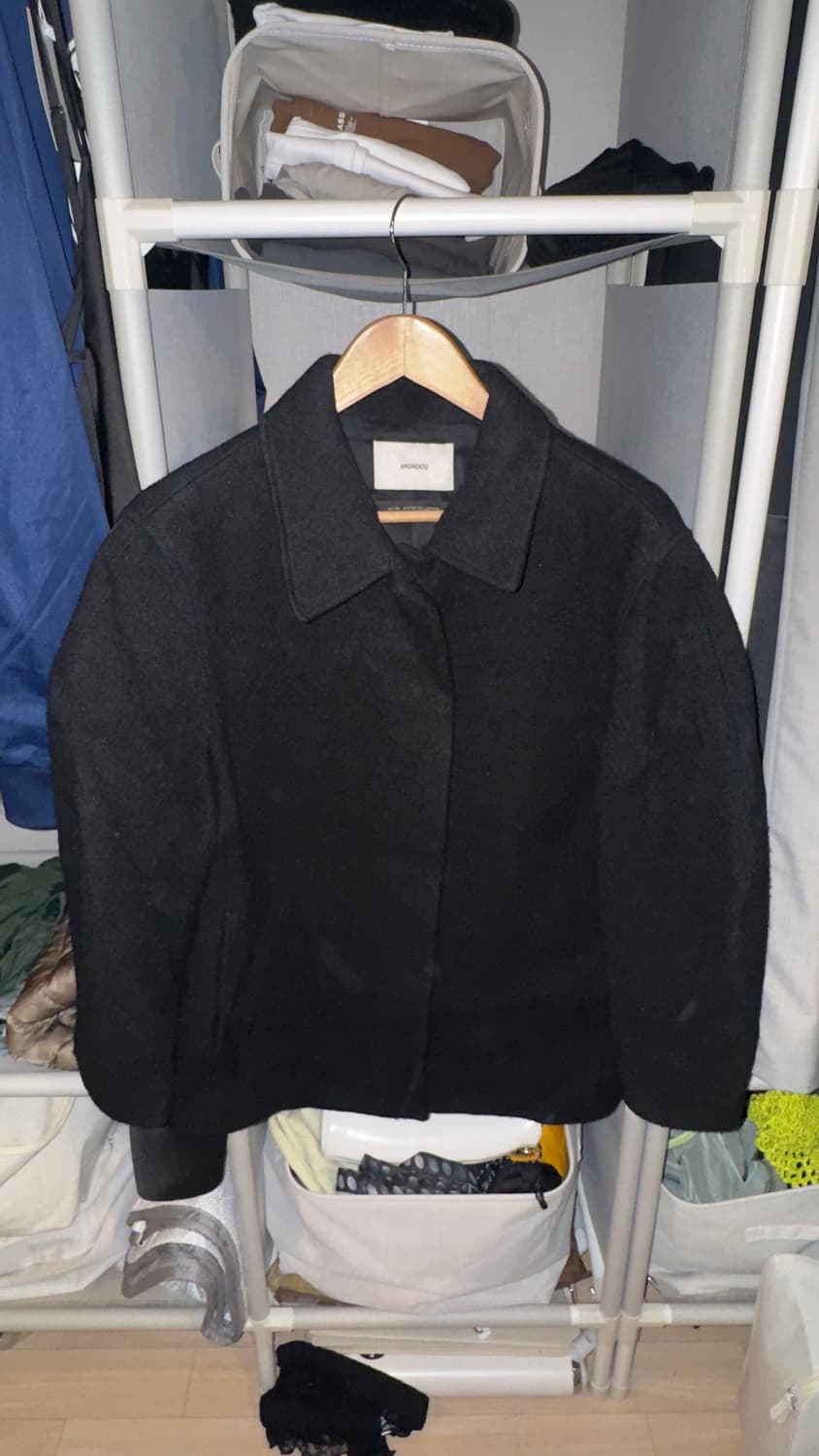 아모멘토 아워글래스 하프 코트 (사용감 있음) 상품이미지5