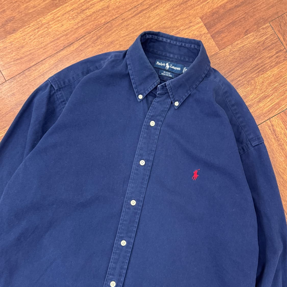 100(XL) 폴로 랄프로렌 BLAKE 네이비 남방 셔츠  상품이미지2