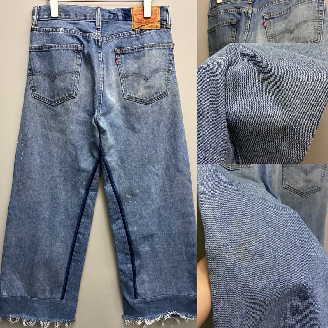 (28~30)B SIDES jean 비사이드진 리바이스 리메이크 데님 상품이미지8