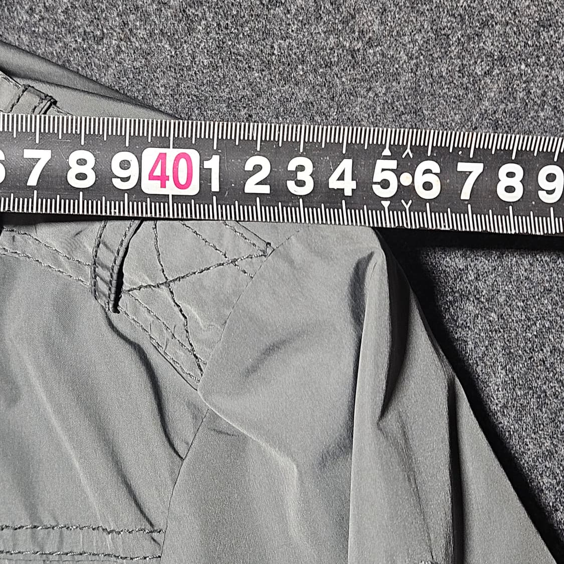 타미힐피거 포켓 야상 자켓 S 회색 상품이미지7