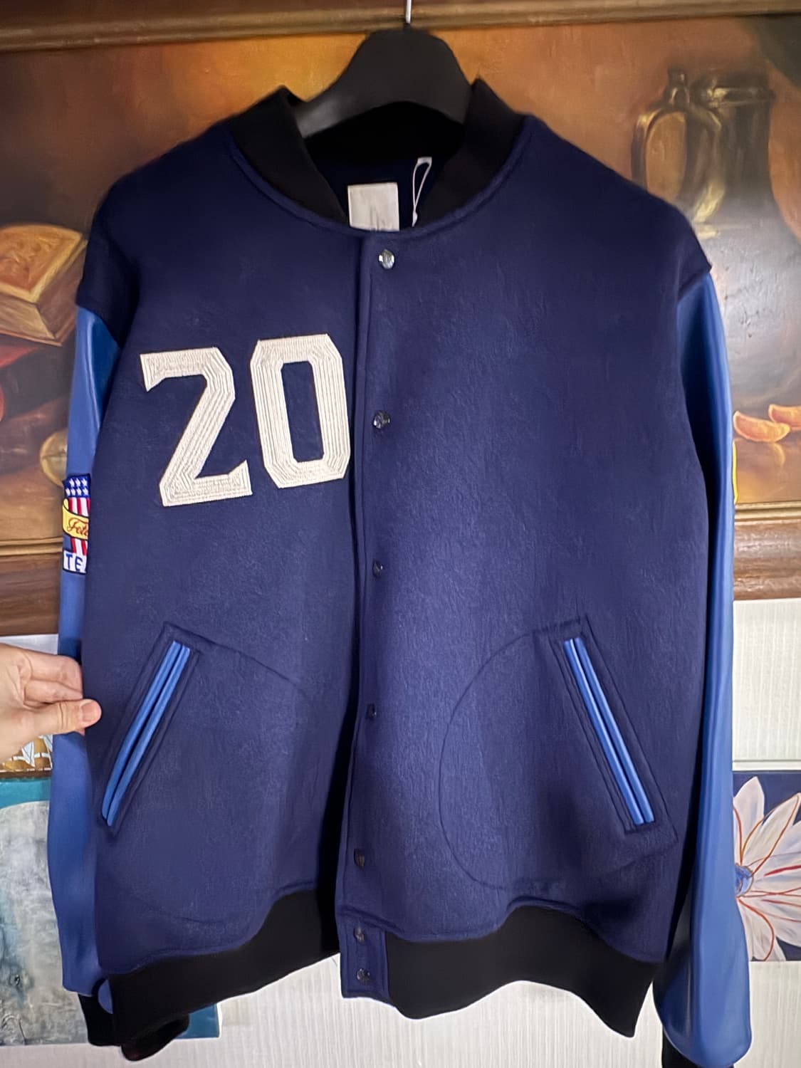 Fetch 페치 울 바시티 자켓 xl 상품이미지4