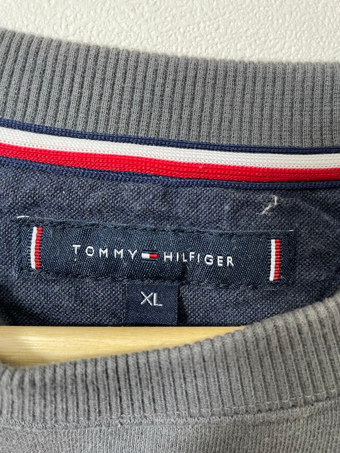 타미Tommy 그레이 맨투맨 XL - M2  상품이미지4