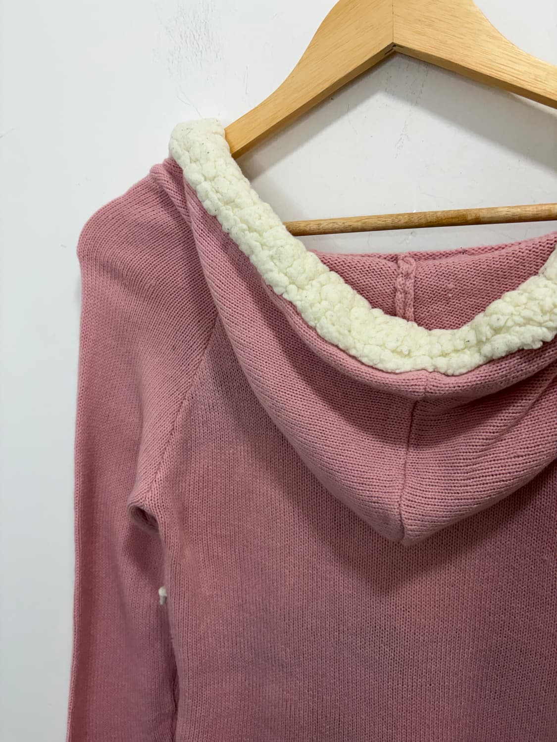 Body jeine 딸기우유 해골 하트 갸루 긴팔 니트 원피스 상품이미지8