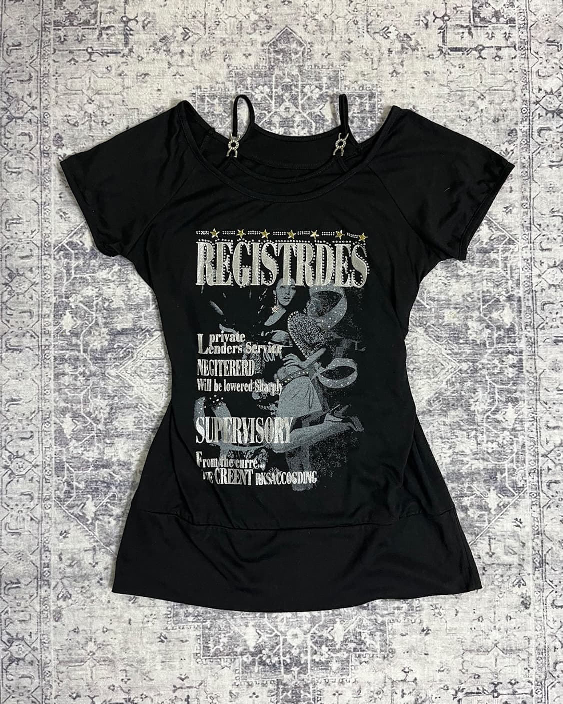 00's Rockstar Cubic Graphic Tee 상품이미지4
