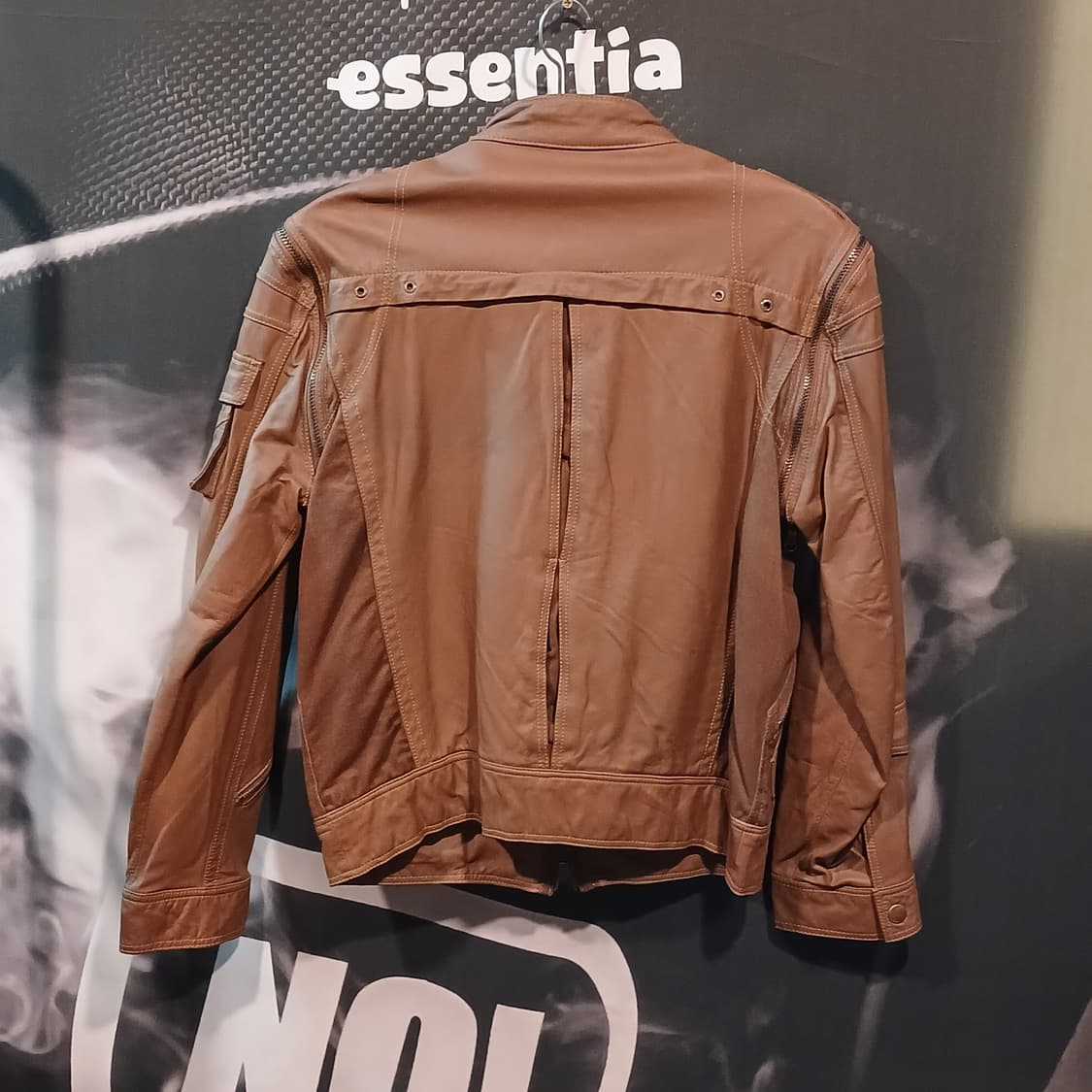 ASK 빈티지 레더자켓 가죽자켓 브라운 상품이미지2