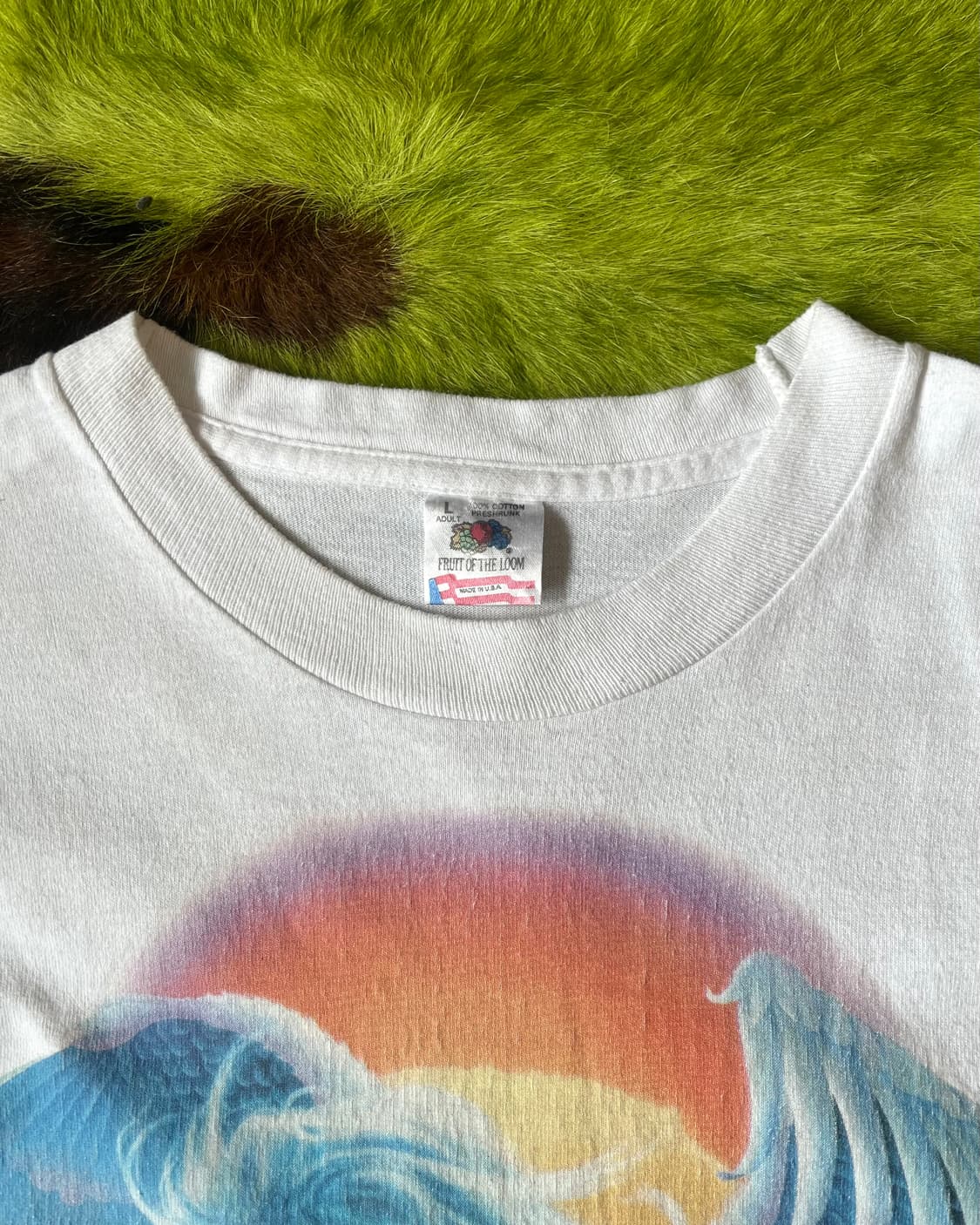 1990s "Pegasus" USA Vintage 1/2 T-Shirt 상품이미지4