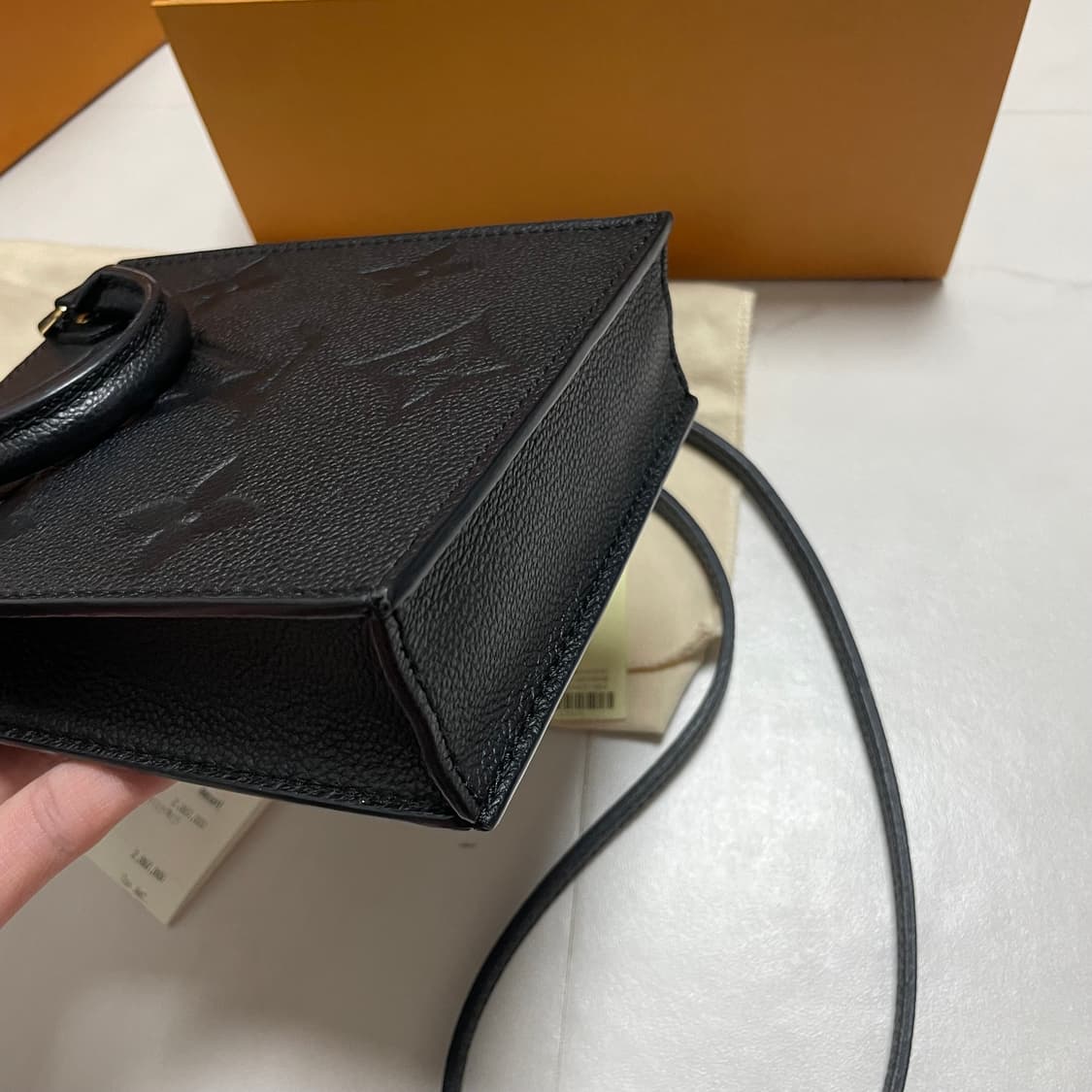 (새상품급) 루이비통 쁘띠 삭 플라 앙프렝뜨 백화점 풀구성 상품이미지6