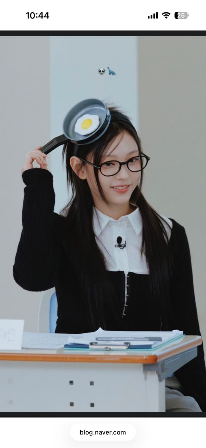 카린 아르노R C1 오벌 뿔테 안경 상품이미지2