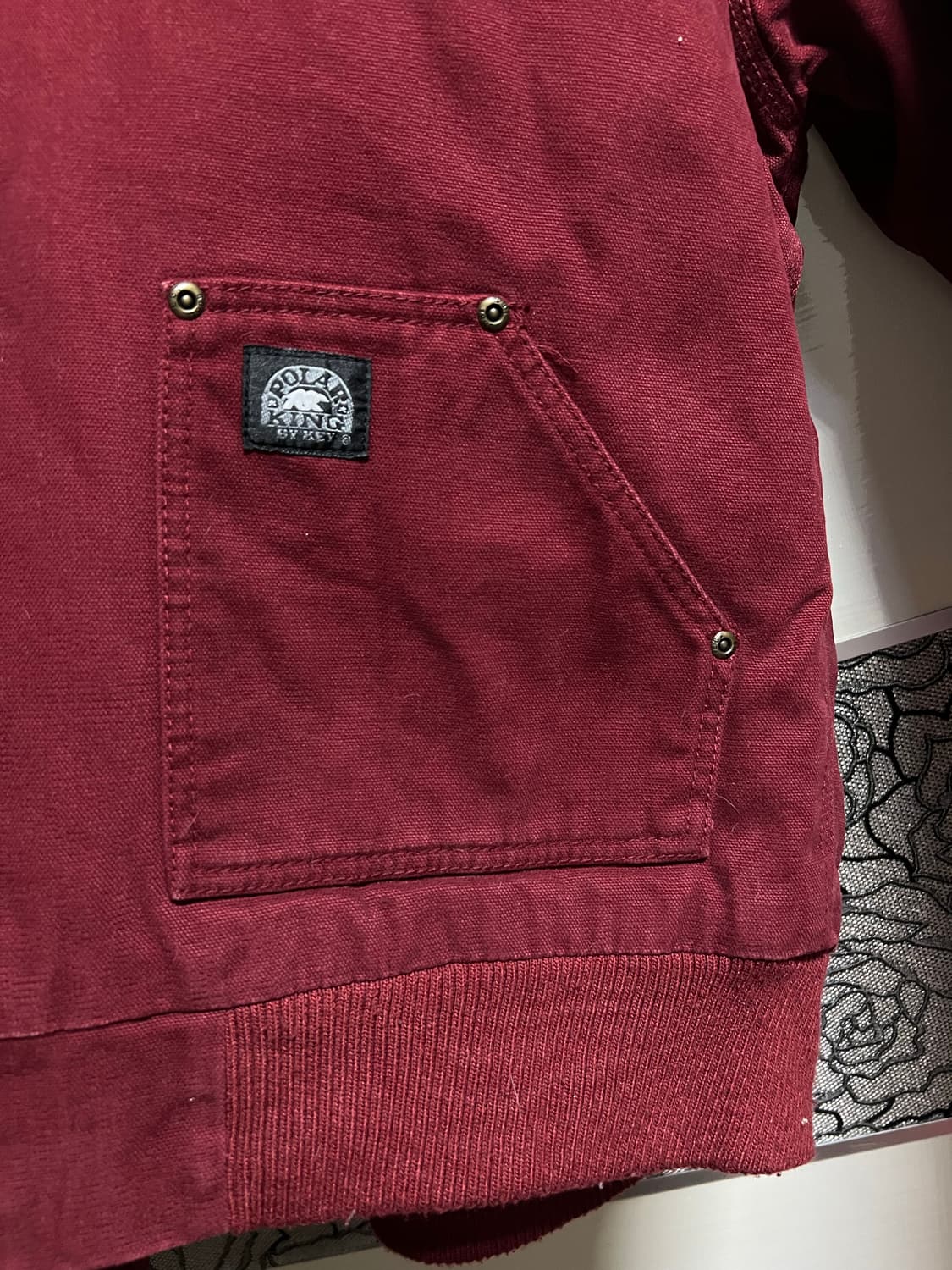 빈티지 폴라킹xKey 워크 후드자켓 상품이미지2