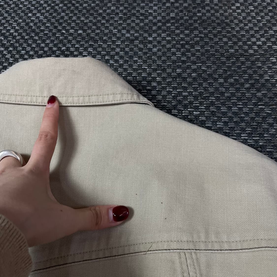 빈폴 베이지 트러커 자켓 100 상품이미지7