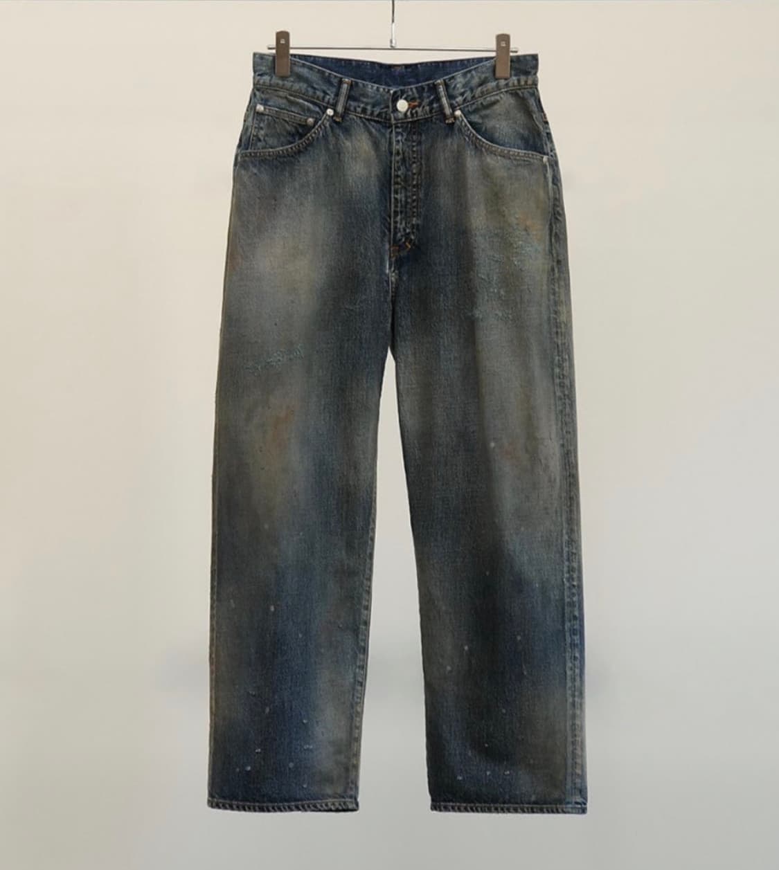 Ancellm 테이퍼드 5P 데님 팬츠 3 상품이미지4