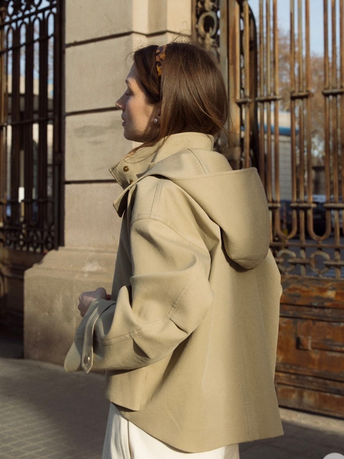 엘보른 elborn 숏 트렌치 (36사이즈) 상품이미지8