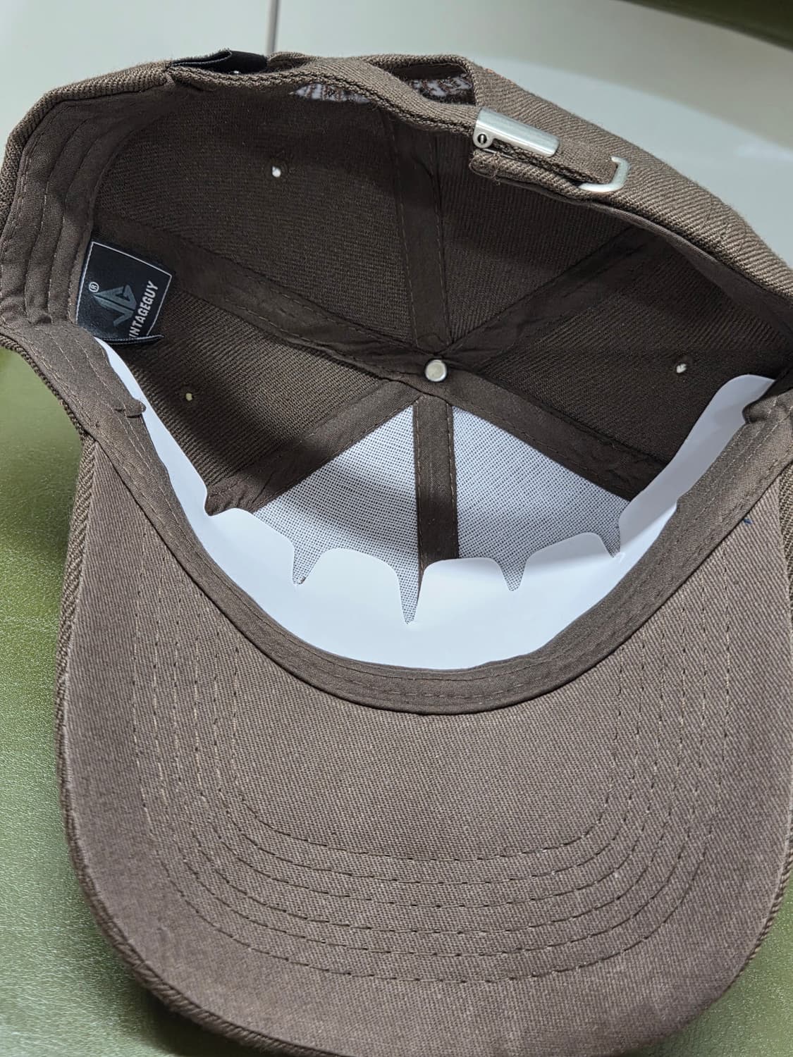 새상품 VARZAR 빈티지가이 볼캡모자 상품이미지6