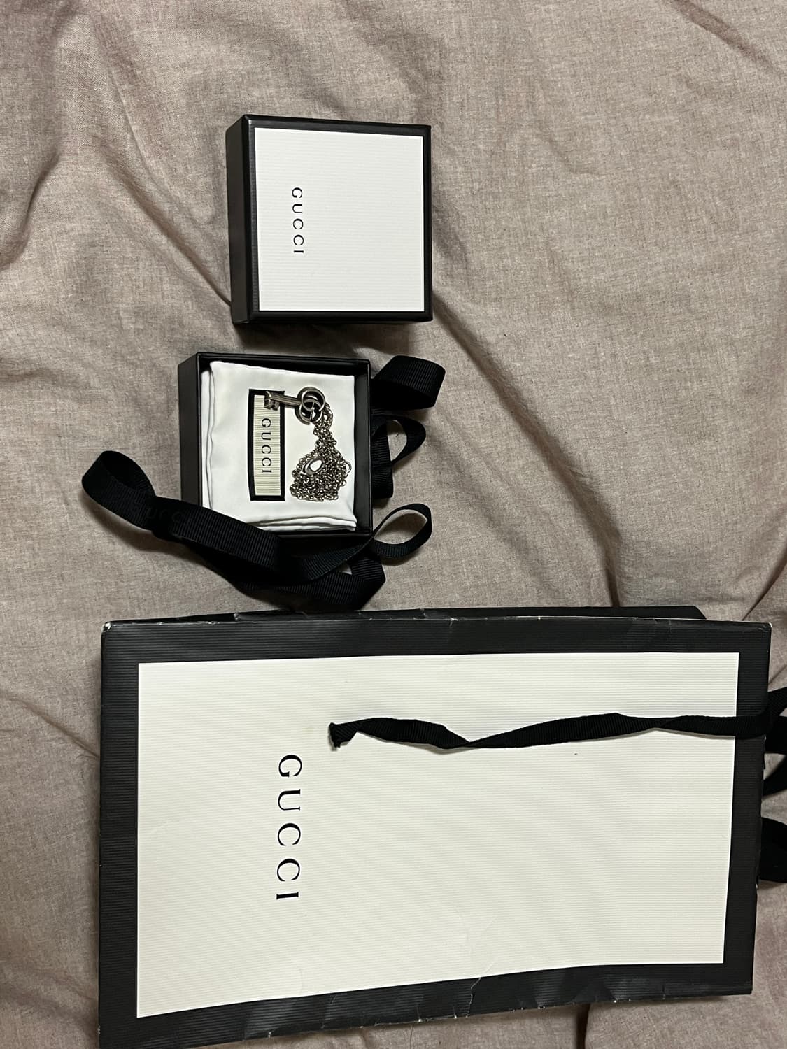 구찌 실버 열쇠 목걸이 상품이미지5