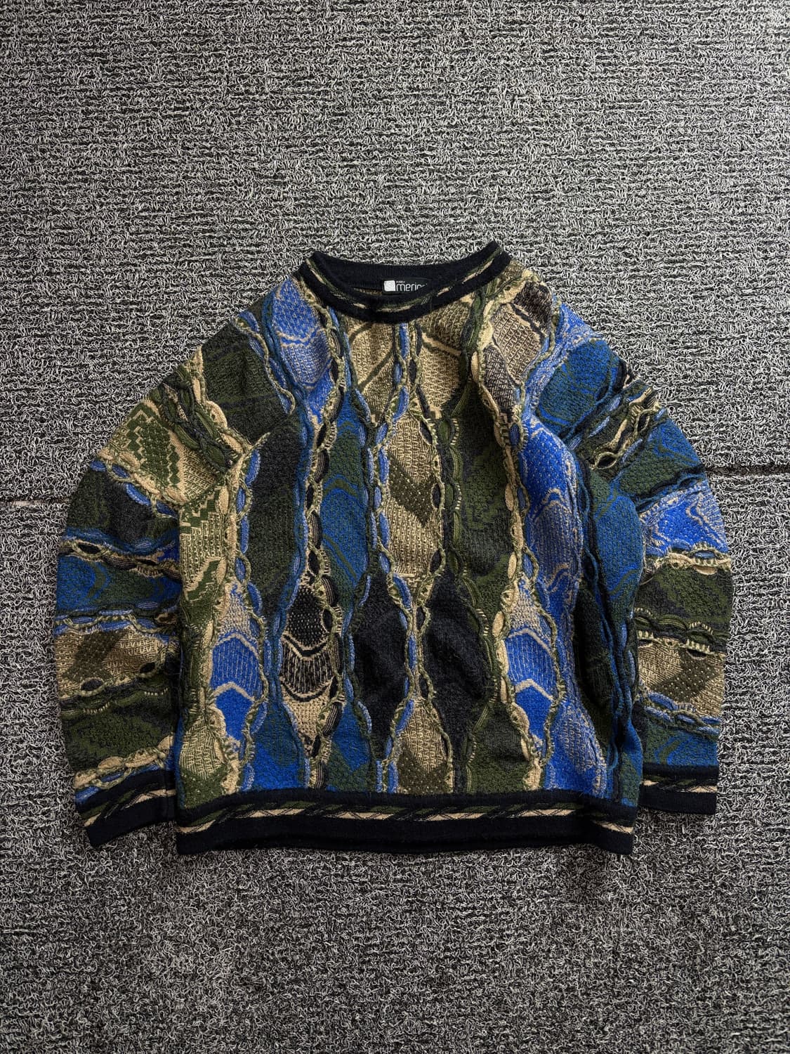 Merino 아카이브 패턴 코스비 스웨터 2451 상품이미지2