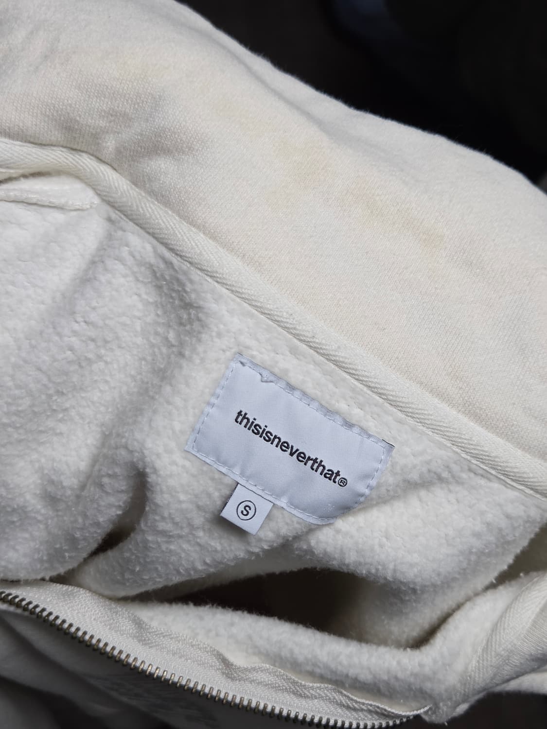 [디스이즈네버댓] 반집업 카라 맨투맨 | 00058 상품이미지9