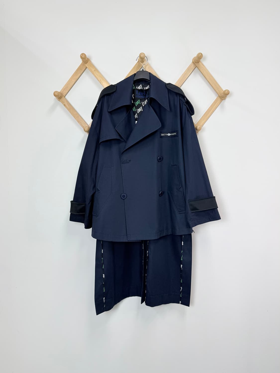 새상품 럭키슈에뜨 언발란스 트렌치 상품이미지1