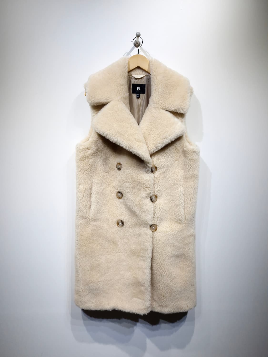 BR 바나나리퍼블릭 시어링 세르파 베스트(XS/S) 상품이미지1