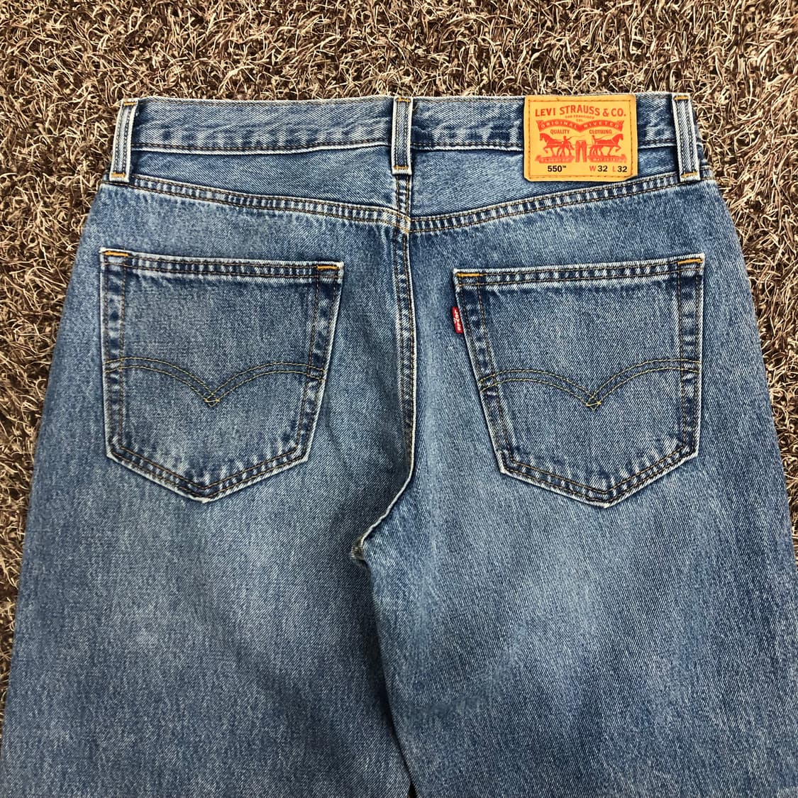 리바이스 550 워싱 데님 팬츠 상품이미지5