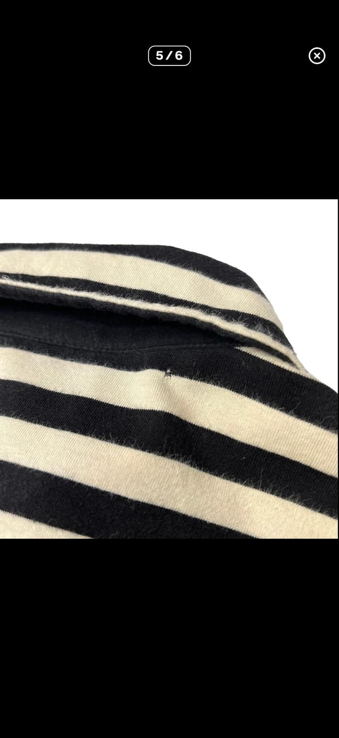 Dries Van Noten stripe polo shirt 상품이미지5