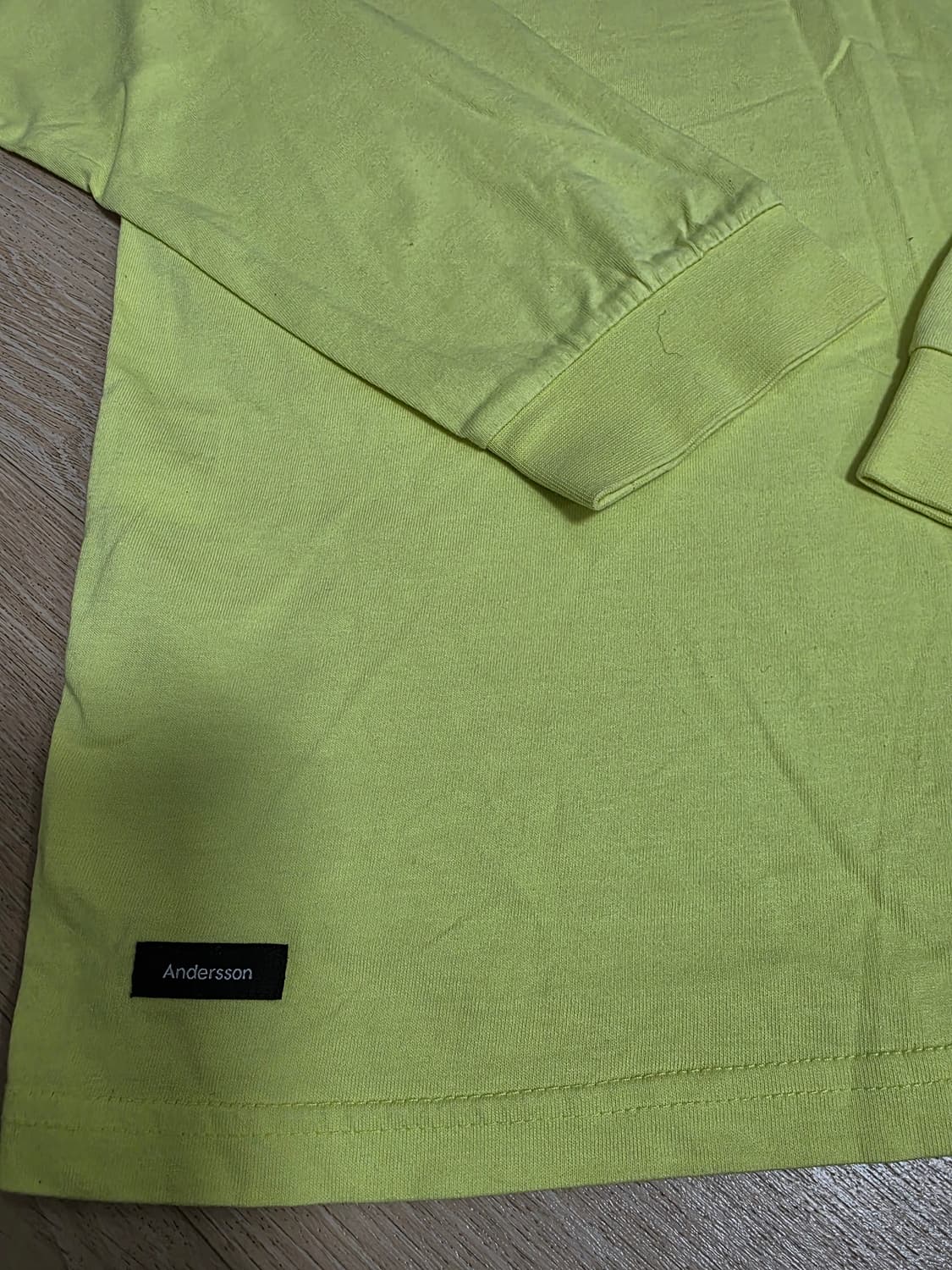 앤더슨벨 롱슬리브 긴팔티 M 상품이미지9