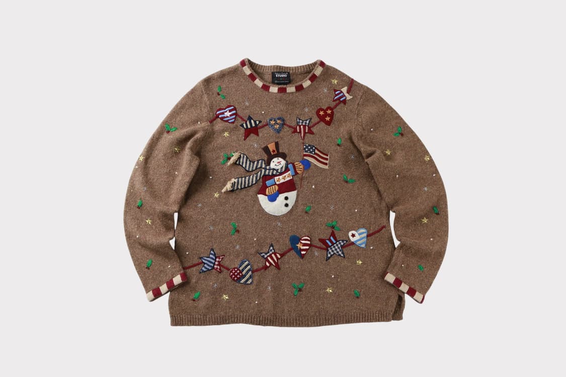[L] 90's USA 크리스마스 스웨터 상품이미지1