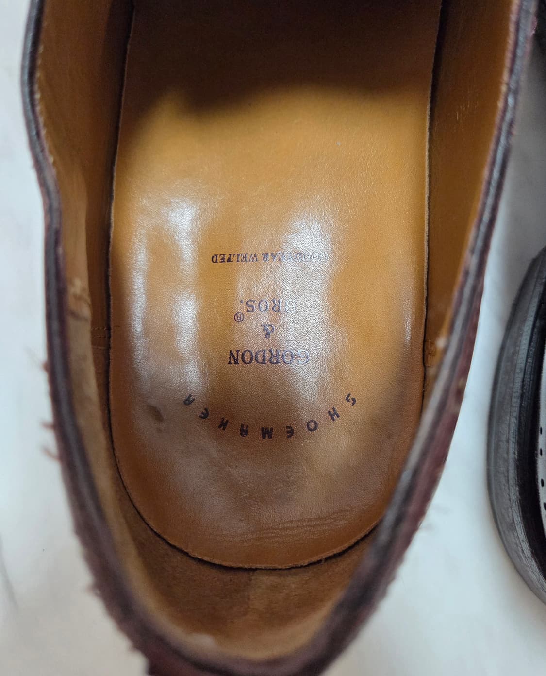 고든앤브로스 윙팁 구두 상품이미지5