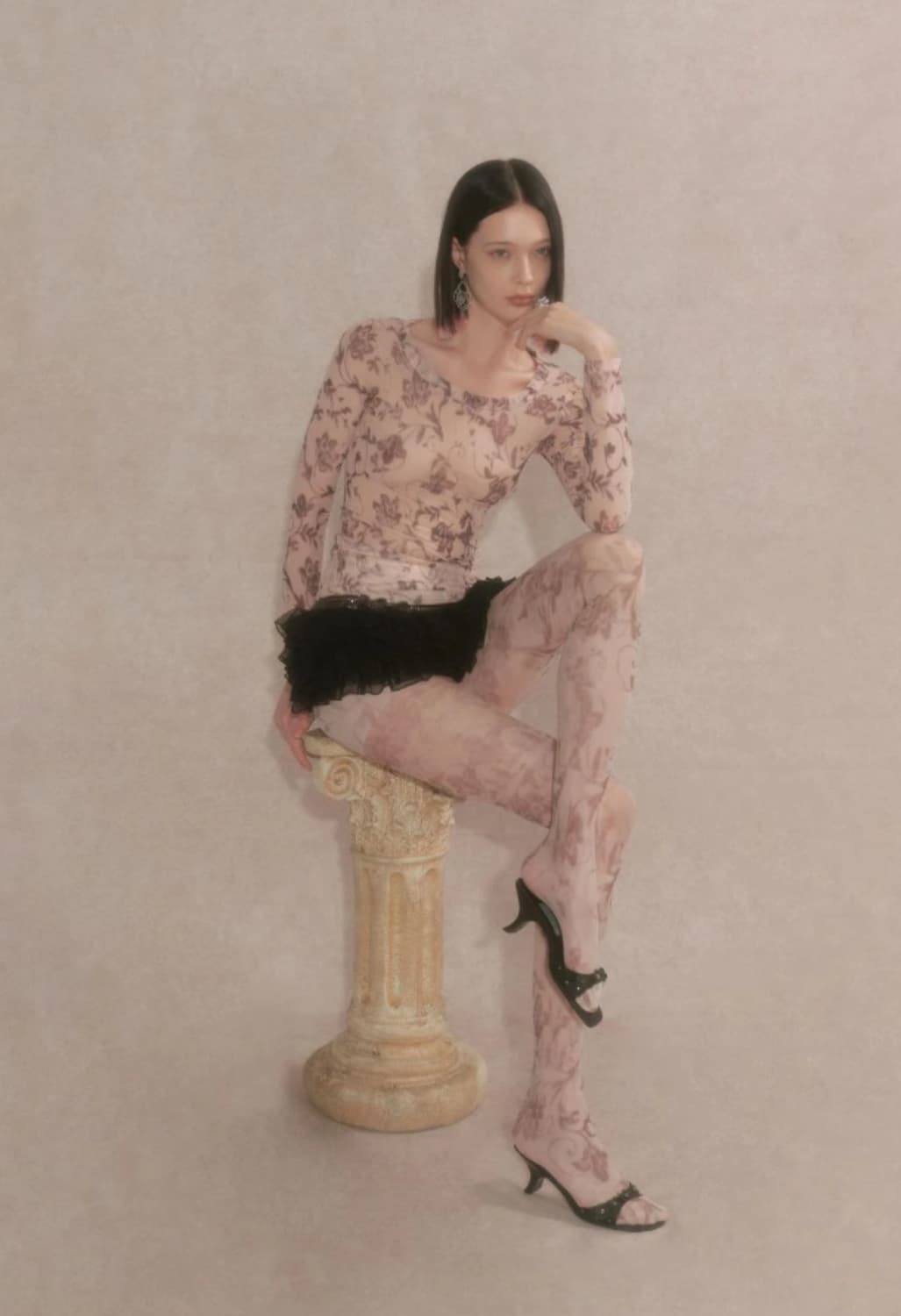 2000아카이브 hazel mesh top 상품이미지1