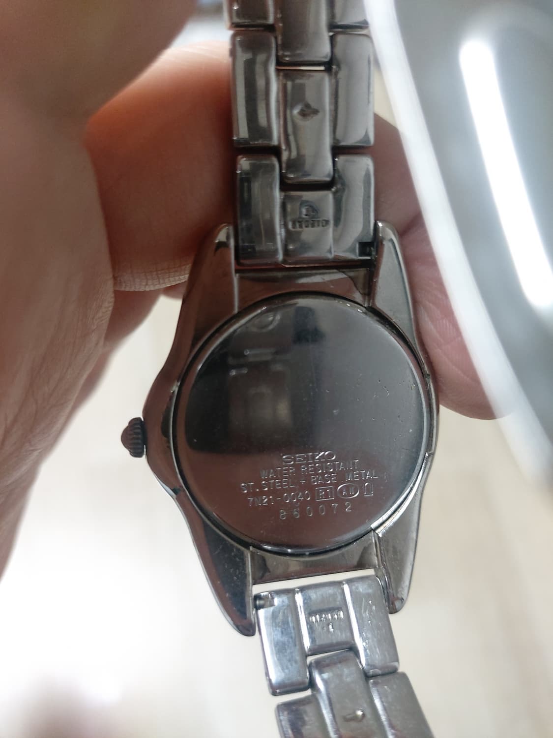 세이코 루센트 남성 메탈 시계  상품이미지3