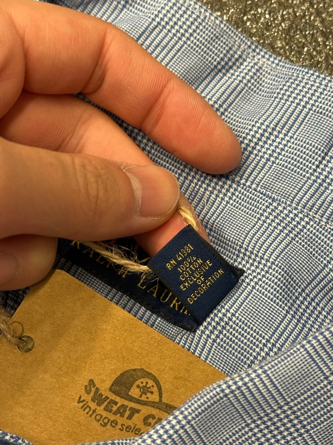 폴로 랄프로렌 체크 셔츠 XL 상품이미지6