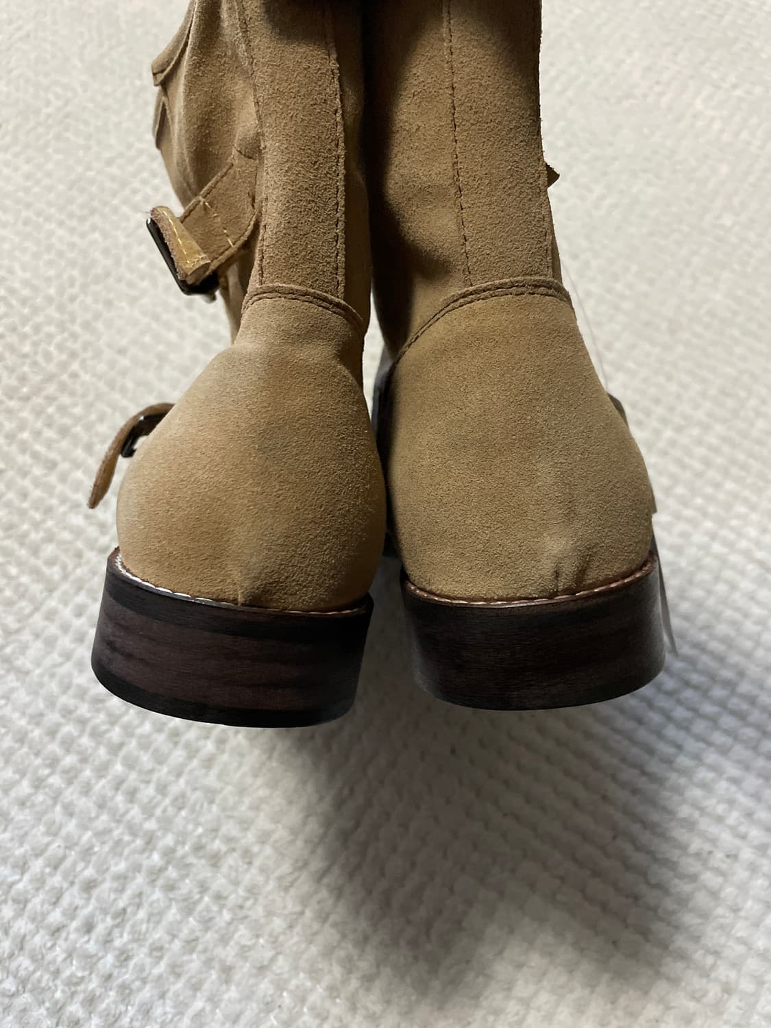 HOWLING 하울링 웨스턴 무드 스웨이드 마스터 엔지니어드 부츠 베이지 상품이미지6