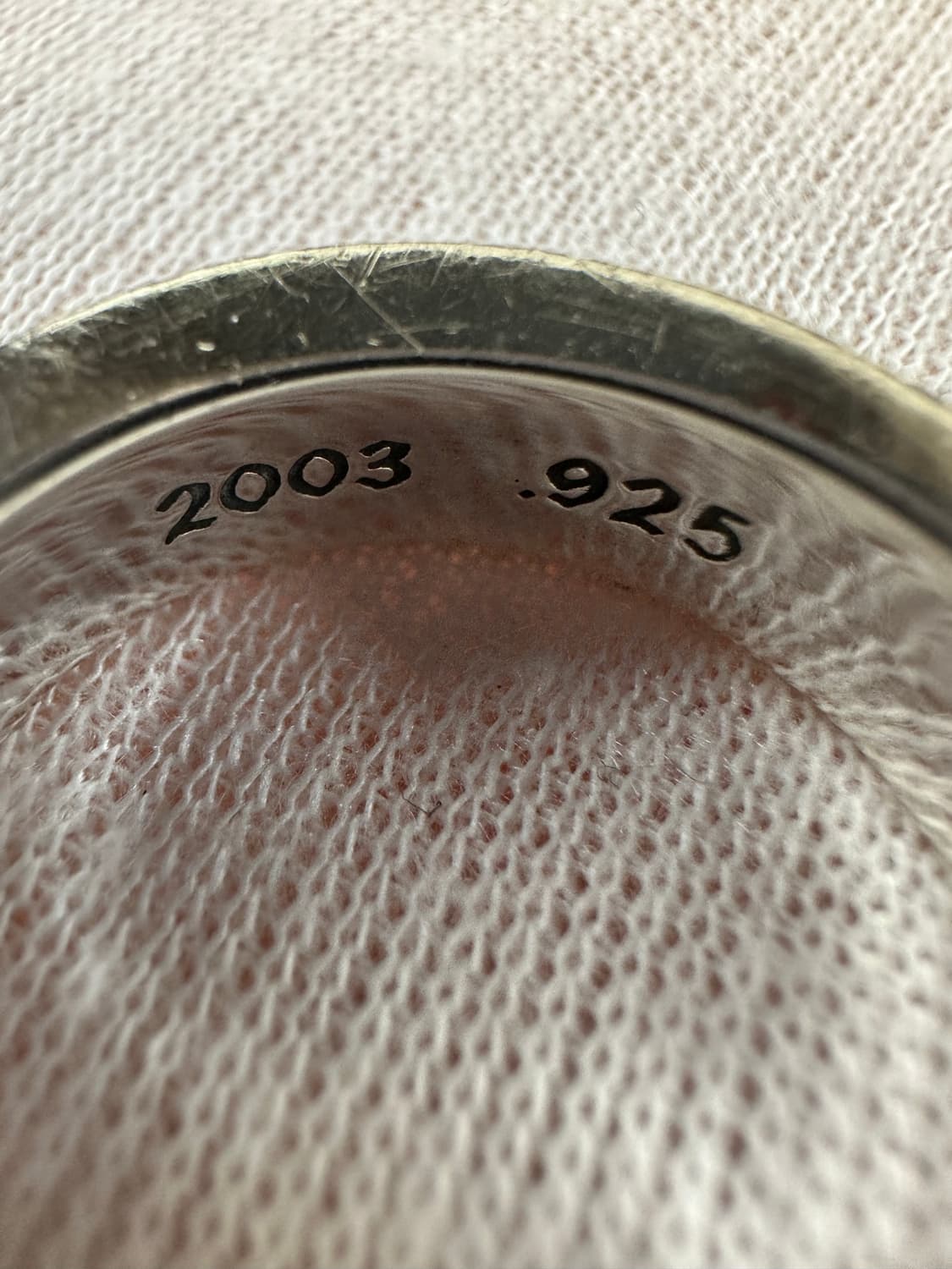 [US 8.5] 백화점판 정품 크롬하츠 포에버링 6mm 상품이미지8