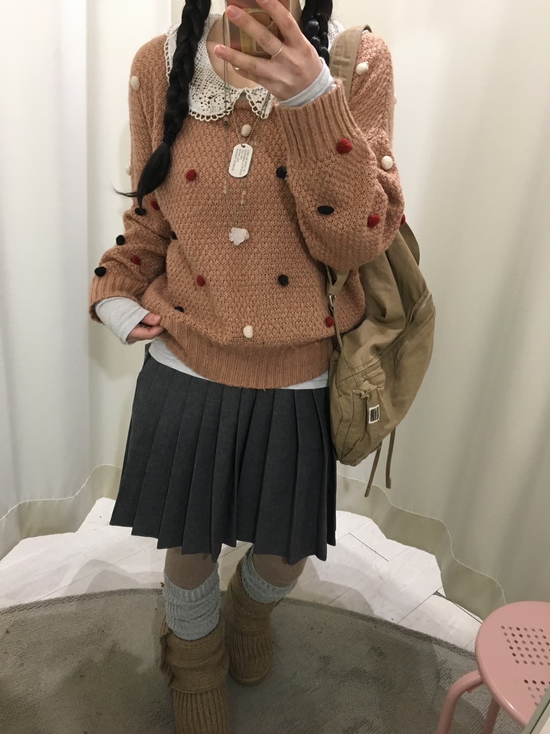 pompom knit 상품이미지7