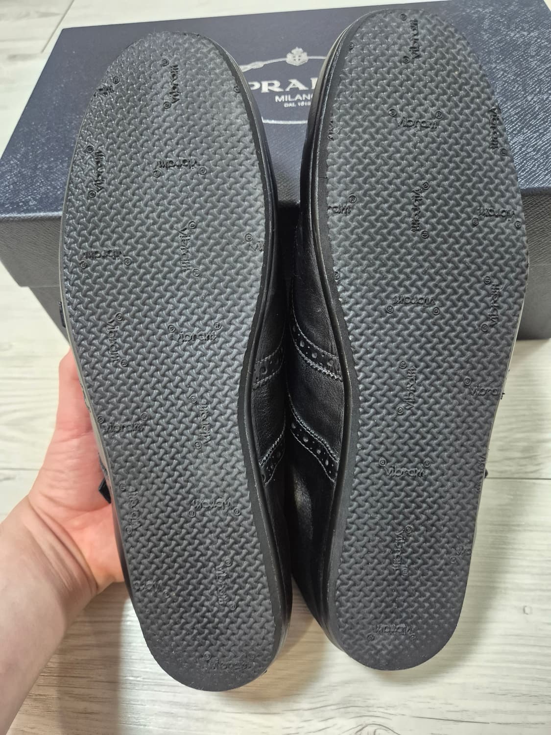 프라다 더블몽크 275 8.5 상품이미지4