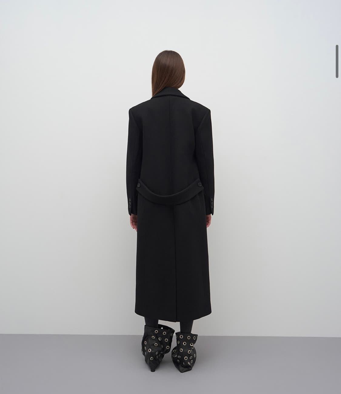 Lcdc tm 롱코트 블랙 상품이미지3